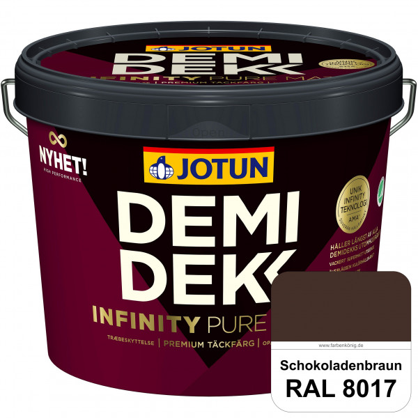 DEMIDEKK Infinity Pure Mat (RAL 8017 Schokoladenbraun) - ersetzt Demidekk Ultimate Helmatt