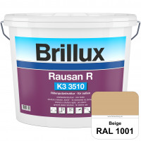 Rausan R K3 3510 (RAL 1001 Beige) Organisch gebundener Rillenputz für wetterbeständige Oberflächen (