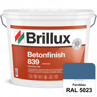 Betonfinish 839 (RAL 5023 Fernblau) elastische Beschichtung zum Schutz rissgefährdeter Betonbauteile