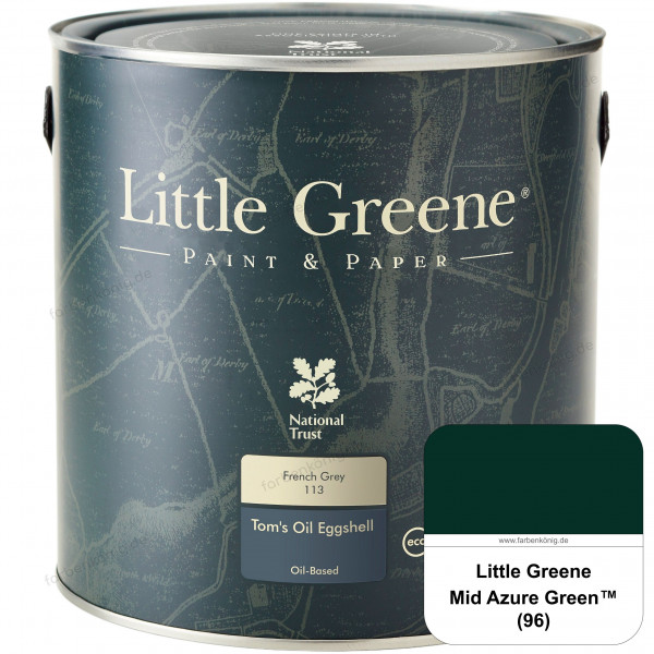 Tom's Oil Eggshell (96 Mid Azure Green)
