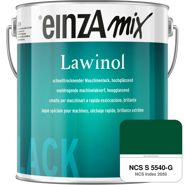 einzA Lawinol hochglänzend (NCS S 5540-G)