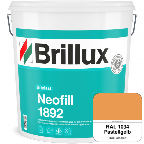 Briplast Neofill 1892 (RAL 1034 Pastellgelb)