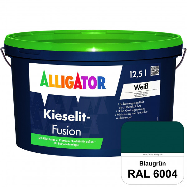 Kieselit Fusion (RAL 6004 Blaugrün)