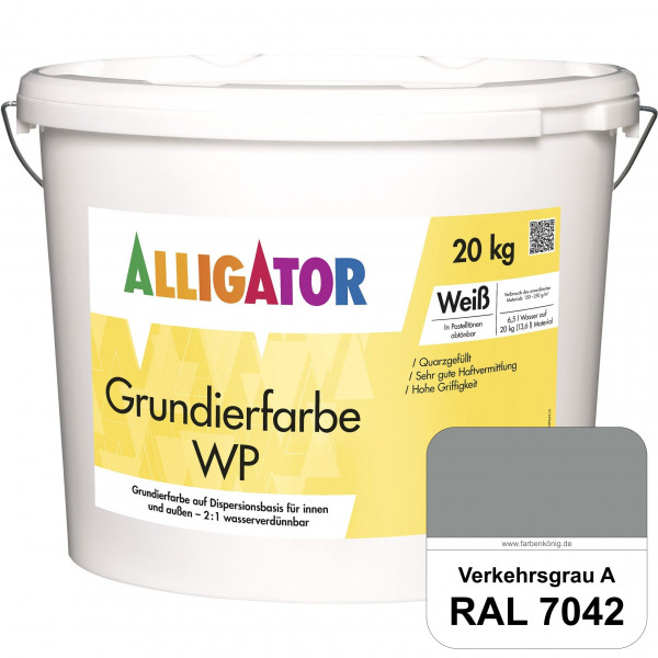 Grundierfarbe WP (RAL 7042 Verkehrsgrau A)
