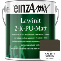 einzA Lawinit 2-K-PU Matt Stammlack (RAL 6014 Gelboliv)