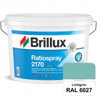 Ratiospray 2170 (RAL 6027 Lichtgrün) wasserbasierter, seidenmatter & farbtonbeständiger Allround-Spr