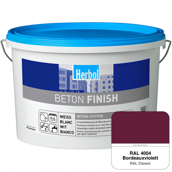 Beton Finish (RAL 4004 Bordeauxviolett)