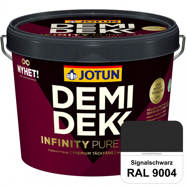 DEMIDEKK Infinity Pure Mat (RAL 9004 Signalschwarz) - ersetzt Demidekk Ultimate Helmatt