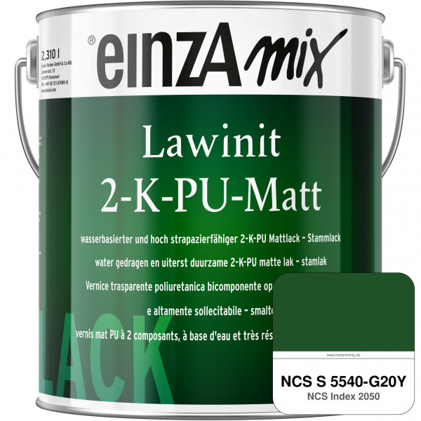 einzA Lawinit 2-K-PU Matt Stammlack (NCS S 5540-G20Y)