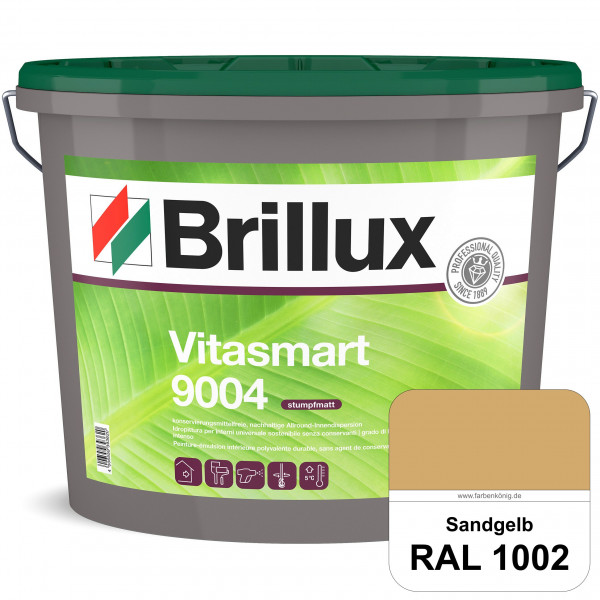 Vitasmart 9004 (RAL 1002 Sandgelb) Hochwertige matte konservierungsmittelfreie Innendispersion für z