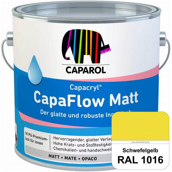 Caparol Capacryl CapaFlow Matt (RAL 1016 Schwefelgelb)