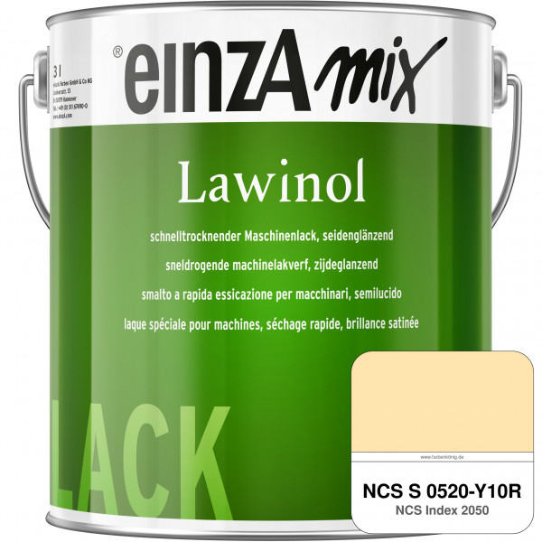 einzA Lawinol seidenglänzend (NCS S 0520-Y10R)