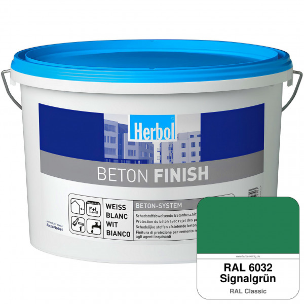 Beton Finish (RAL 6032 Signalgrün)