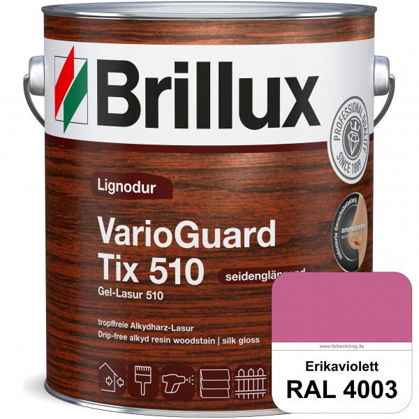 Lignodur VarioGuard Tix 510 (Gel-Lasur 510) RAL 4003 Erikaviolett