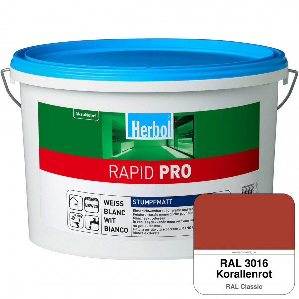 Rapid PRO (RAL 3016 Korallenrot)