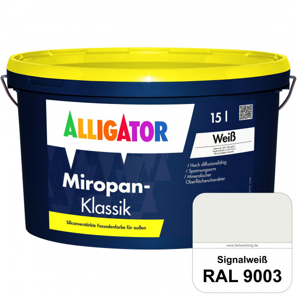 Miropan-Klassik (RAL 9003 Signalweiß)