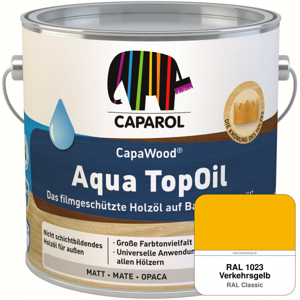 CapaWood® AquaTopOil (RAL 1023 Verkehrsgelb)