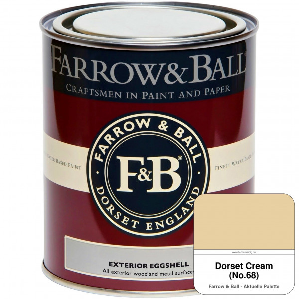 Exterior Eggshell (Dorset Cream No. 68)