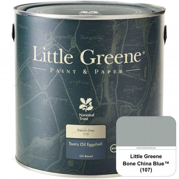 Tom's Oil Eggshell (107 Bone China Blue)