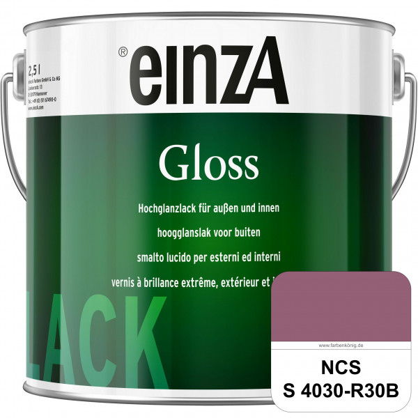 einzA Gloss (NCS S 4030-R30B) Hochwertiger Alkydharzlack in Premium-Qualität, hochglänzend.