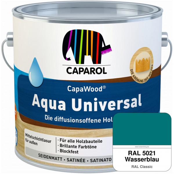 CapaWood® Aqua Universal (RAL 5021 Wasserblau)