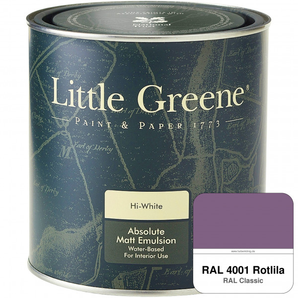 Absolute Matt Emulsion - Sample Pot 250 ml (RAL 4001 Rotlila)
