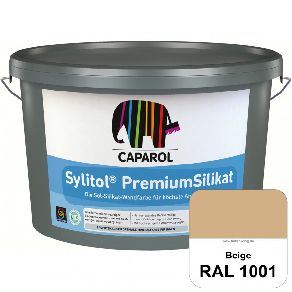 Caparol Sylitol PremiumSilikat (RAL 1001 Beige) - ehemals Histolith PremiumSilikat