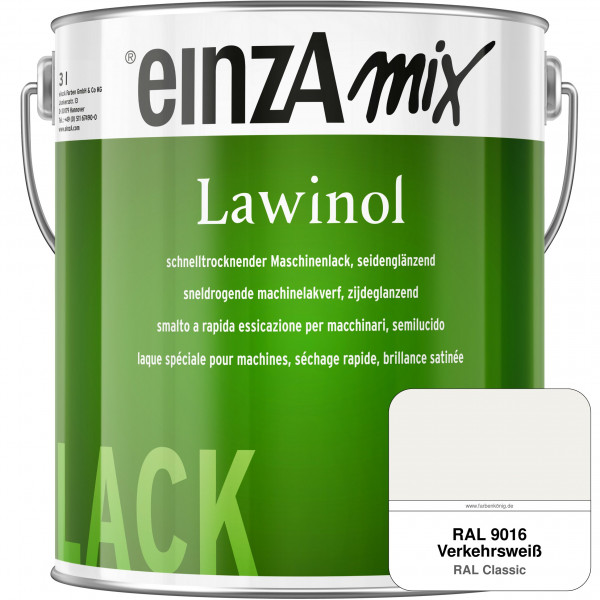einzA Lawinol seidenglänzend (RAL 9016 Verkehrsweiß)