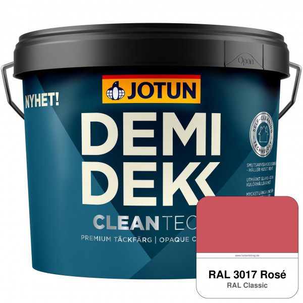 DEMIDEKK Cleantech (ehemals Demidekk Optimal, Demidekk Ultimate Täckfärg) - Deckende Holzfarbe für A