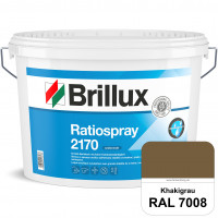 Ratiospray 2170 (RAL 7008 Khakigrau) wasserbasierter, seidenmatter & farbtonbeständiger Allround-Spr