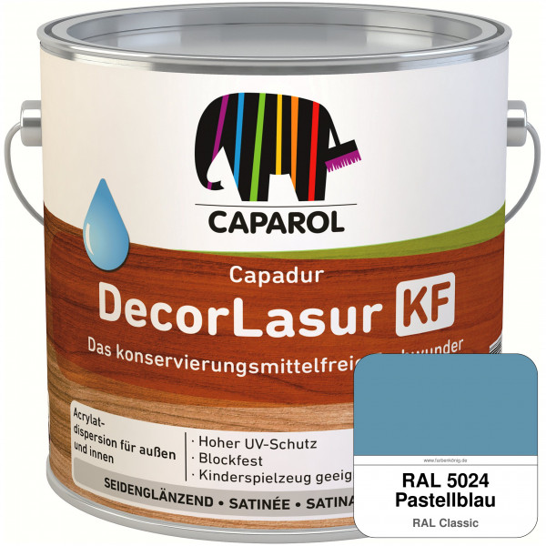 Caparol Capadur DecorLasur KF (RAL 5024 Pastellblau)