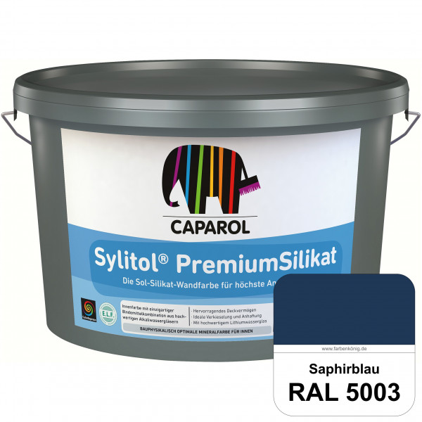 Caparol Sylitol PremiumSilikat (RAL 5003 Saphirblau) - ehemals Histolith PremiumSilikat