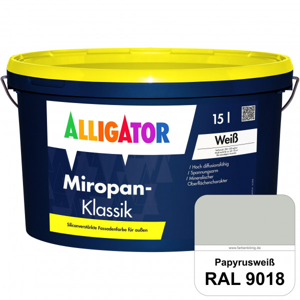 Miropan-Klassik (RAL 9018 Papyrusweiß)