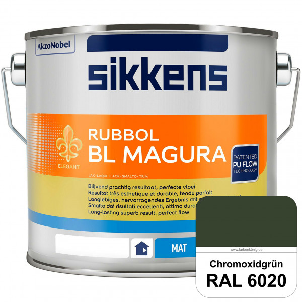 Rubbol BL Magura (RAL 6020 Chromoxidgrün) matter PU-Lack (wasserbasiert) innen & außen