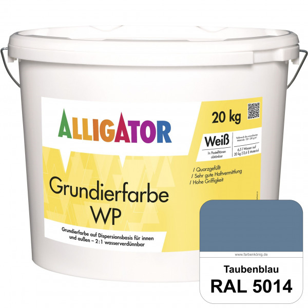 Grundierfarbe WP (RAL 5014 Taubenblau)