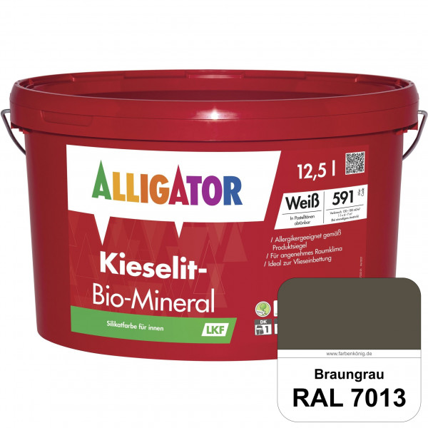 Kieselit-Bio-Mineral LKF (RAL 7013 Braungrau)