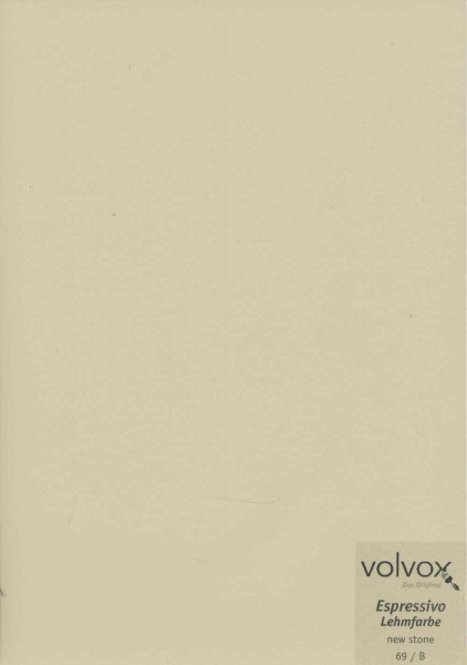 Volvox Espressivo Lehmfarbe (New Stone)