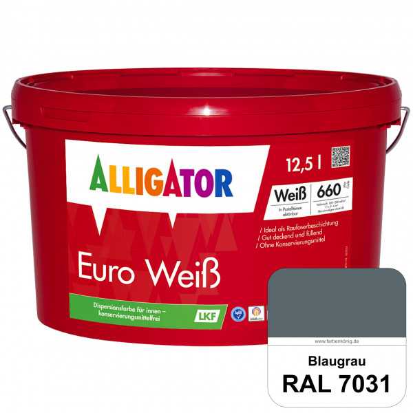 Euro Weiß LKF (RAL 7031 Blaugrau)