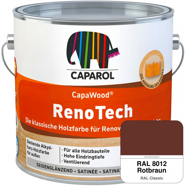 CapaWood® RenoTech (RAL 8012 Rotbraun) - ersetzt Capadur RenoTech