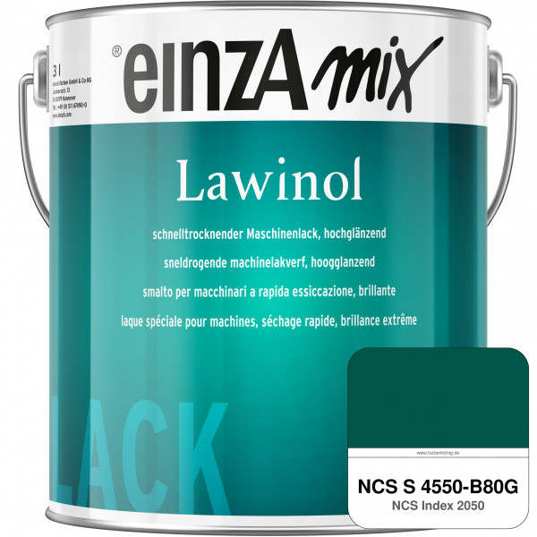 einzA Lawinol hochglänzend (NCS S 4550-B80G)