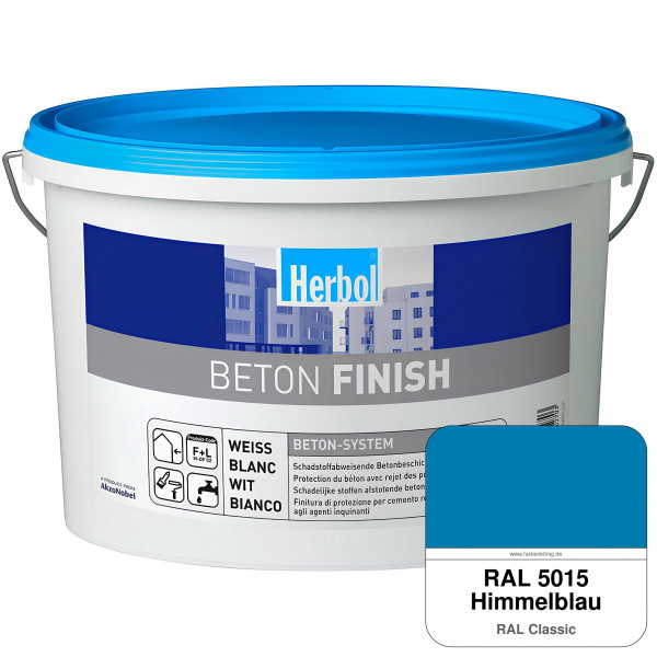 Beton Finish (RAL 5015 Himmelblau)