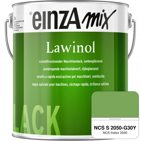 einzA Lawinol seidenglänzend (NCS S 2050-G30Y)