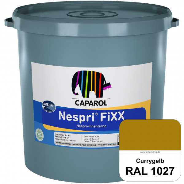 Nespri® FiXX (RAL 1027 Currygelb) Spezielle Innenfarbe für die rationelle Beschichtung im Nespri-Spr
