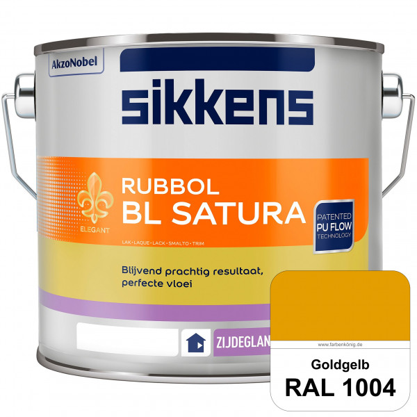Rubbol BL Satura (RAL 1004 Goldgelb) seidenglänzender PU-Lack (wasserbasiert) innen & außen