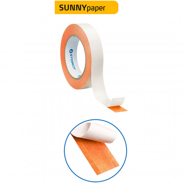 Maskenband SUNNYmask UV-plus - Extra dünnes, glattes Spezialpapier für superflache Farbkanten