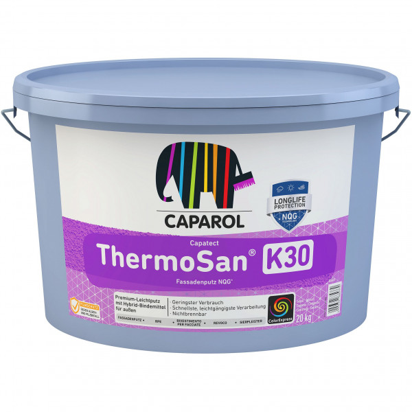 Capatect ThermoSan® Fassadenputz NQG® Kratzputz K 30 (Weiß)