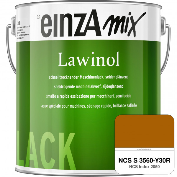 einzA Lawinol seidenglänzend (NCS S 3560-Y30R)