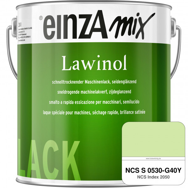 einzA Lawinol seidenglänzend (NCS S 0530-G40Y)