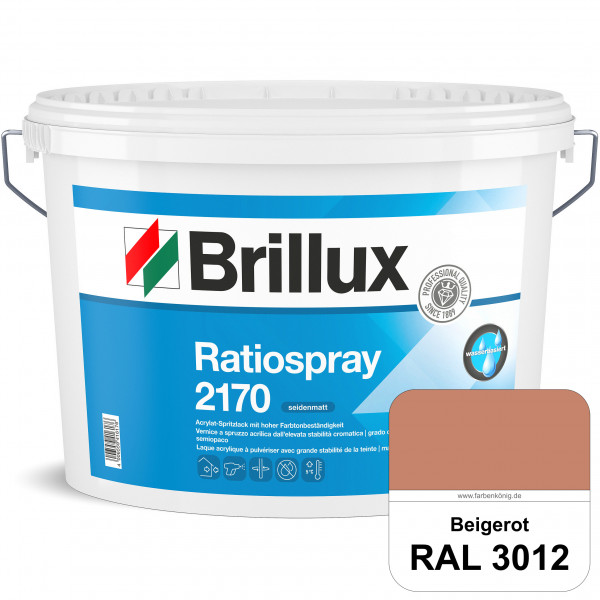 Ratiospray 2170 (RAL 3012 Beigerot) wasserbasierter, seidenmatter & farbtonbeständiger Allround-Spri