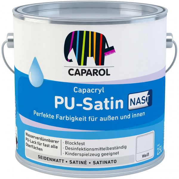 Capacryl PU-Satin NAST (Weiß)